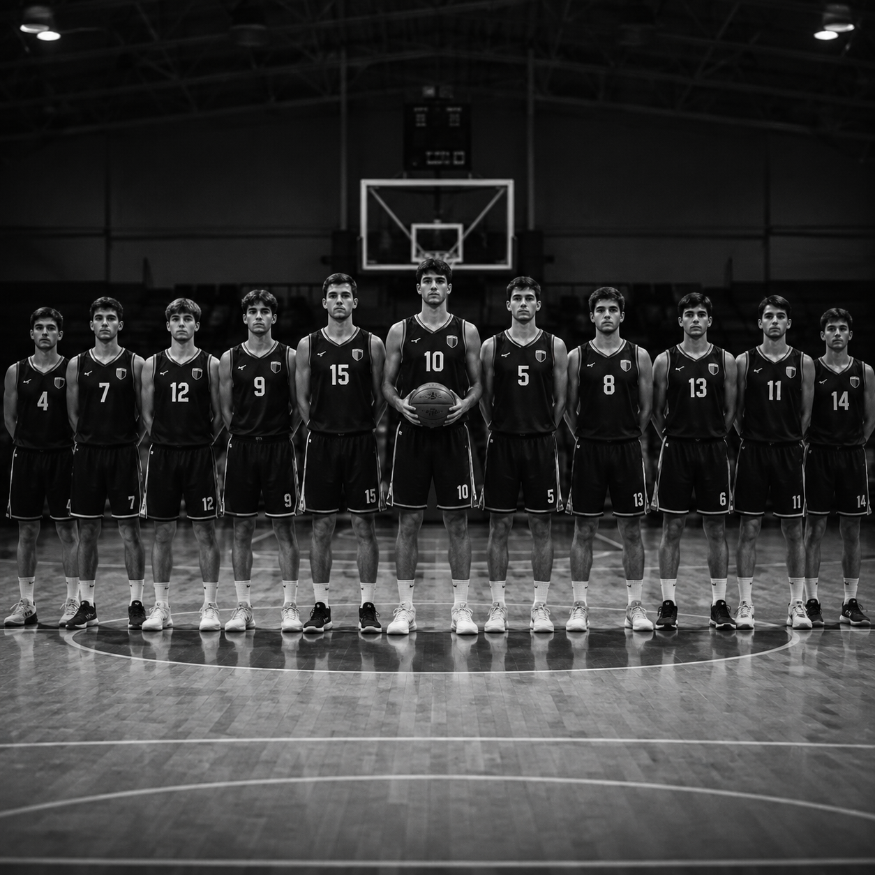 Fotografía histórica del equipo fundador