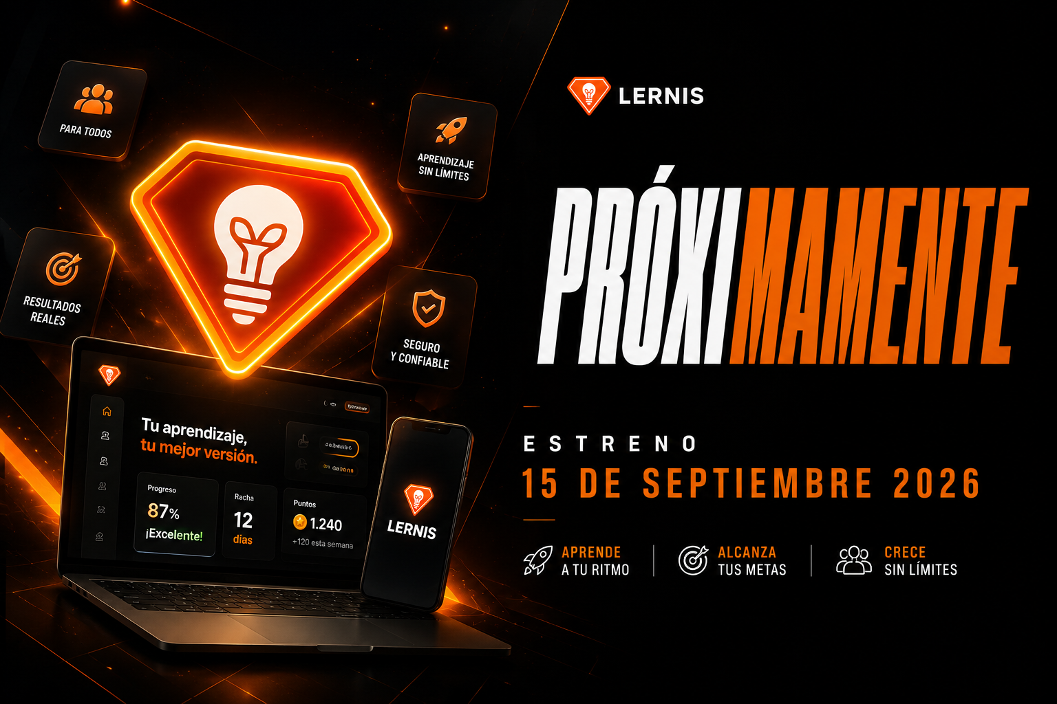 Próximamente Lernis · Estreno 15 de septiembre 2026